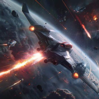 Writing Vivid and Thrilling Action Sequences. Space battle.