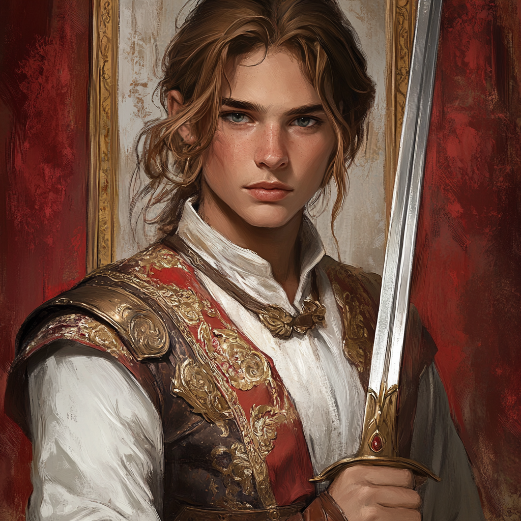 Write a YA Fantasy Novel That Stands Out: Proven Strategies. Prince holding a sword.